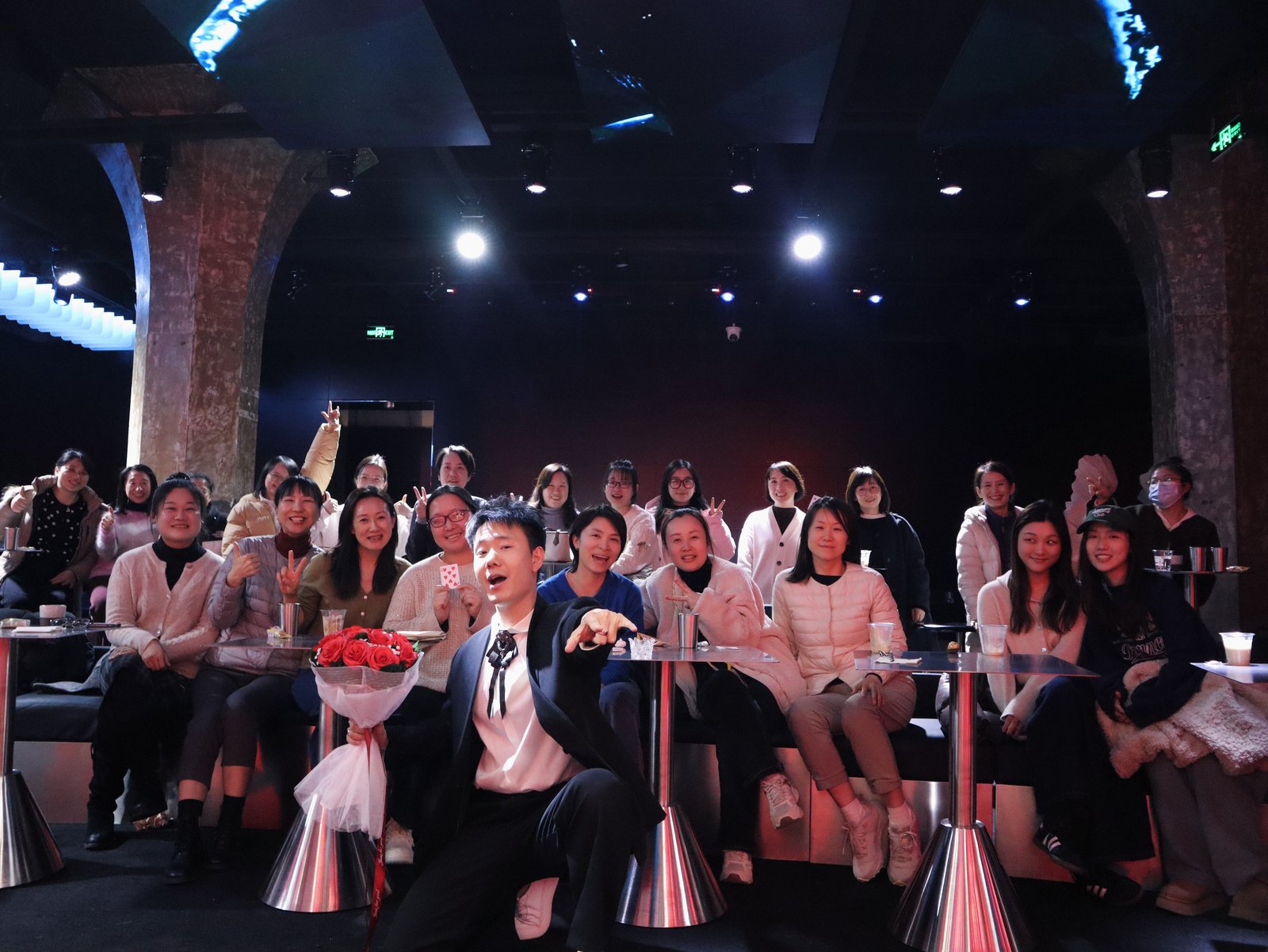 演出后合影